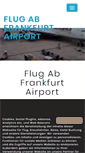 Mobile Screenshot of flug-ab-frankfurt-airport.de